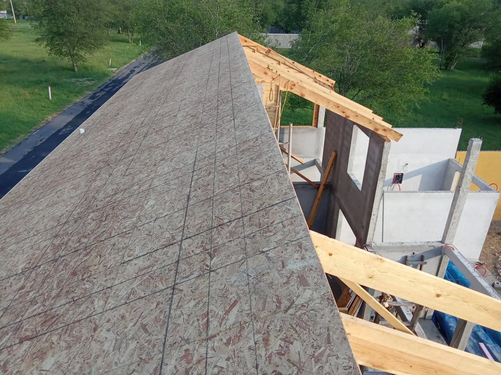 Techumbre madera proceso