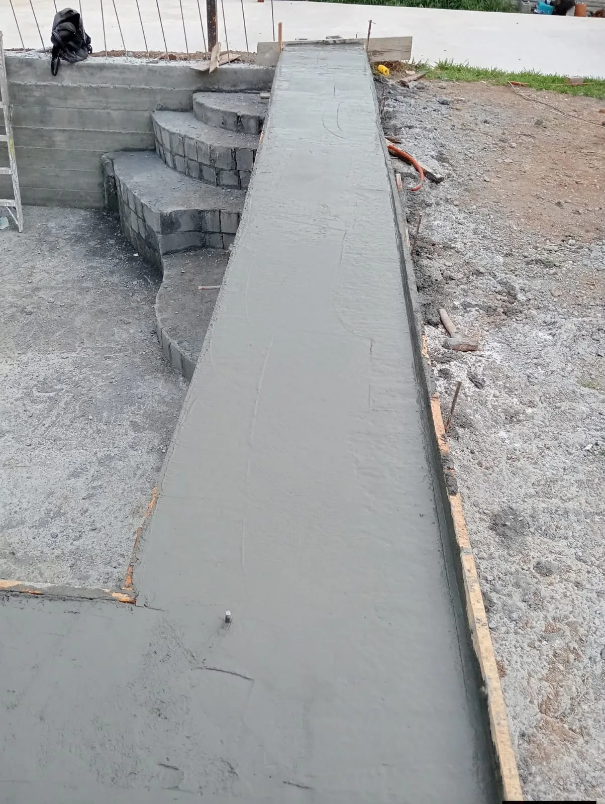 Concreto colado
