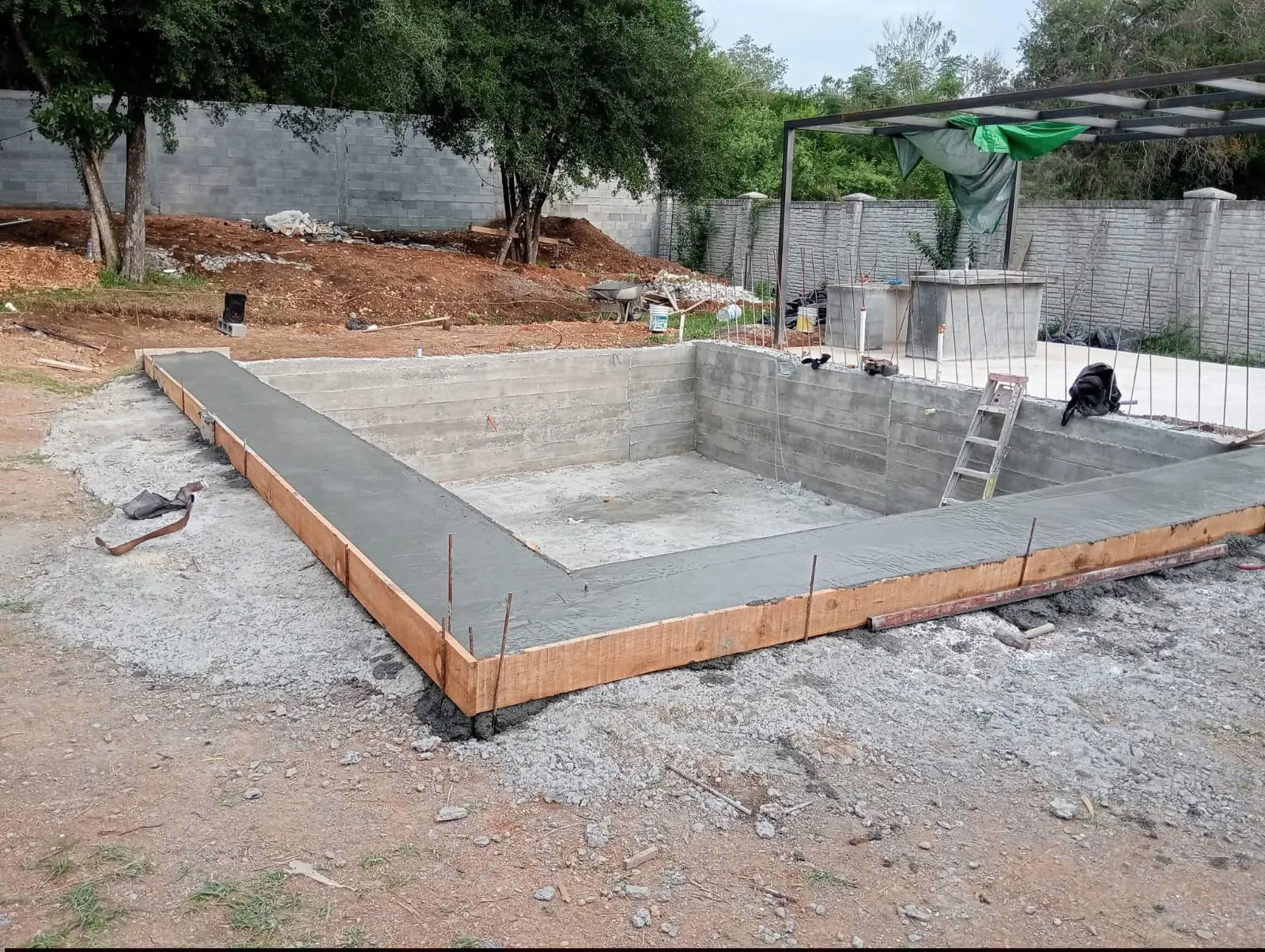 Alberca obra civil