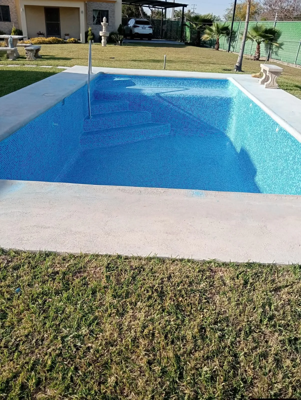 Alberca terminada