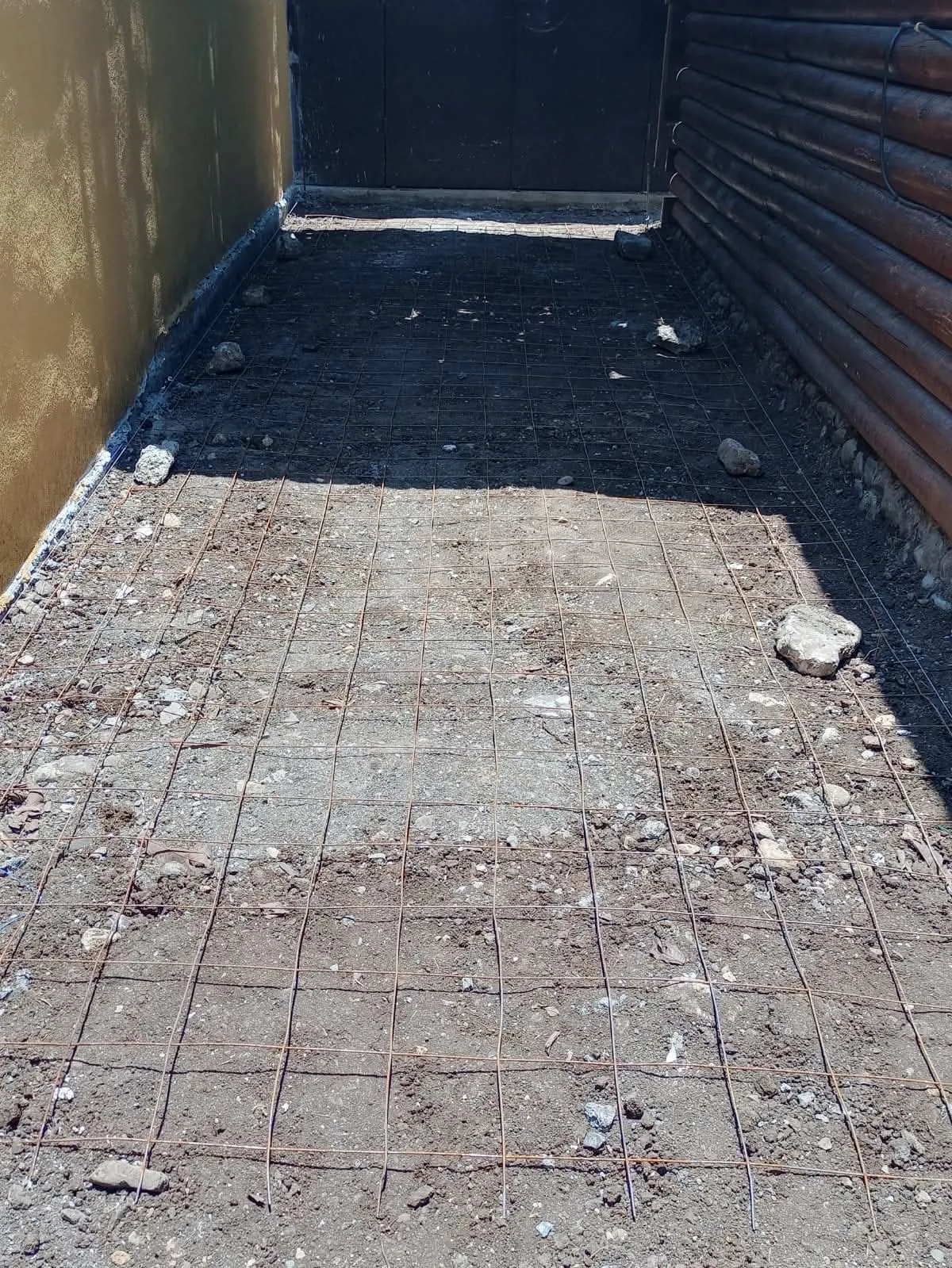 Piso preparacion malla